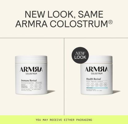 ARMRA Colostrum Powder |Unflavored |Gut Health & Bloating | Skin & Hair | Immunity|Keto, Gluten & Fat-Free |120 Servings